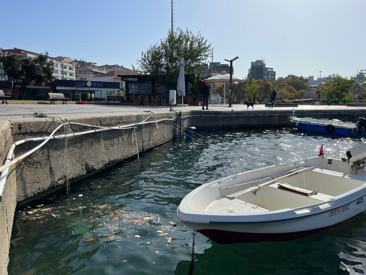 Bandırma’nın hakim rüzgarı poyraz yerini lodosa terk edince limanı yine