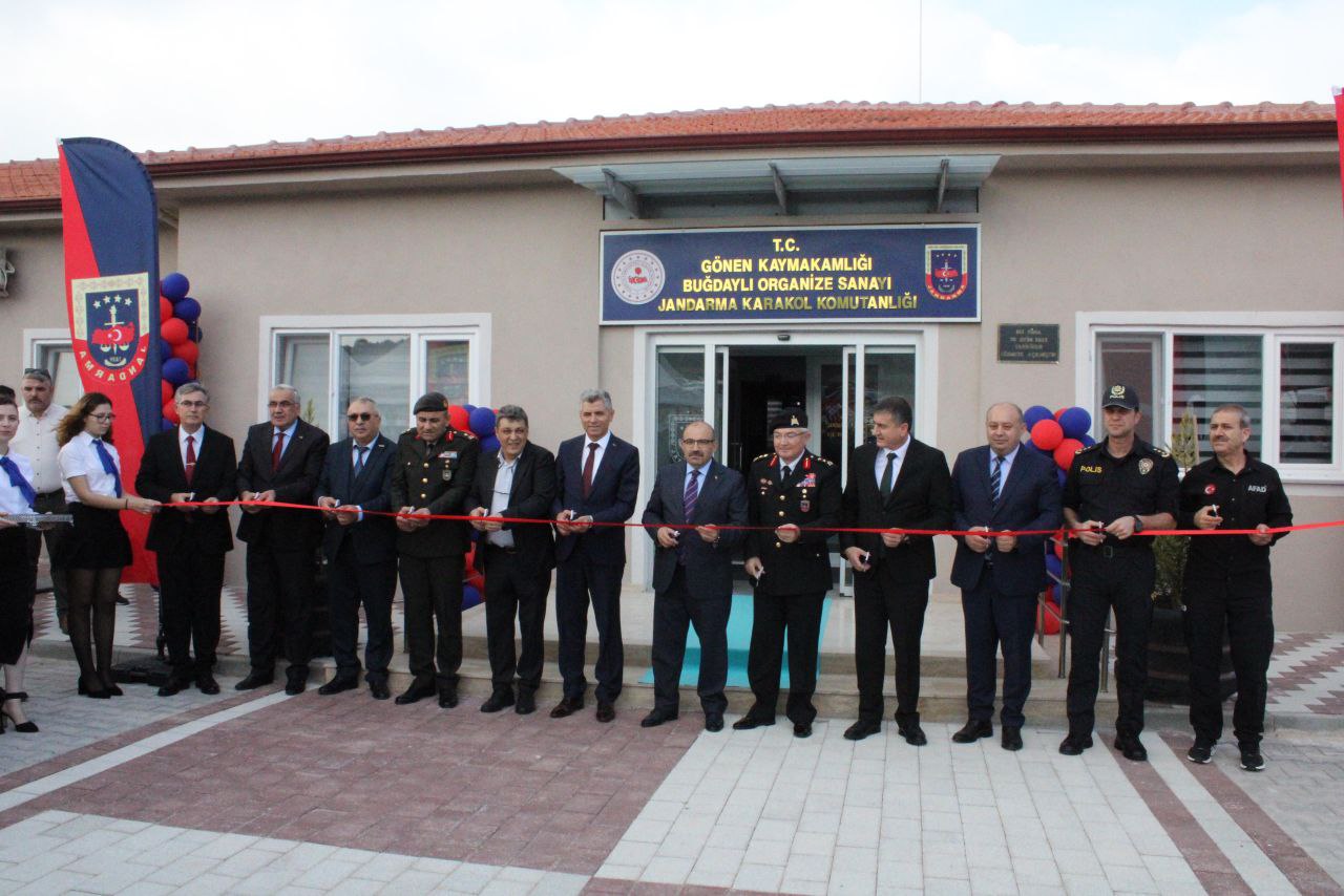 Balıkesir’in Gönen ve Erdek ilçelerinde Jandarma Karakol Komutanlığı yeni binalarının