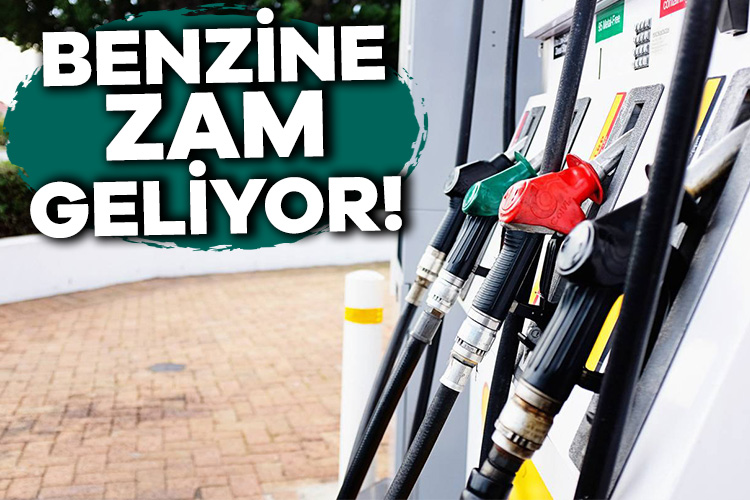 Benzine zam geliyor! Benzin fiyatlarına bu geceden itibaren geçerli olmak üzere zam geliyor.