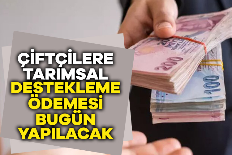 İbrahim Yumaklı duyurdu! Tarımsal destekleme ödemesi bugün başlıyor Bireysel sulama, kırsal kalkınma, uzman eller ve sertifikalı tohum üretimi