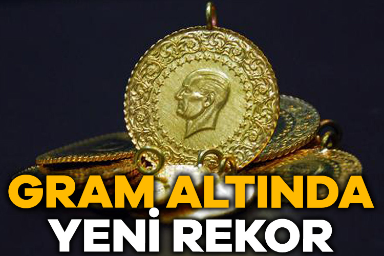 Gram altın gün içerisinde 1826 TL’ye kadar yükselerek tüm zamanların