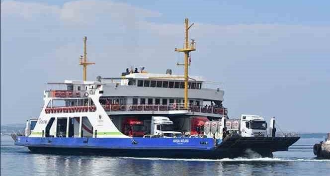 Güney Marmara’da yapılacak feribot seferlerinin olumsuz hava şartları sebebiyle iptal