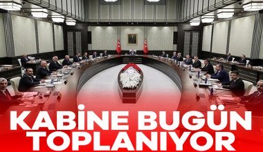Cumhurbaşkanı Recep Tayyip Erdoğan başkanlığında bugün toplanacak Kabine de, çalışmayan