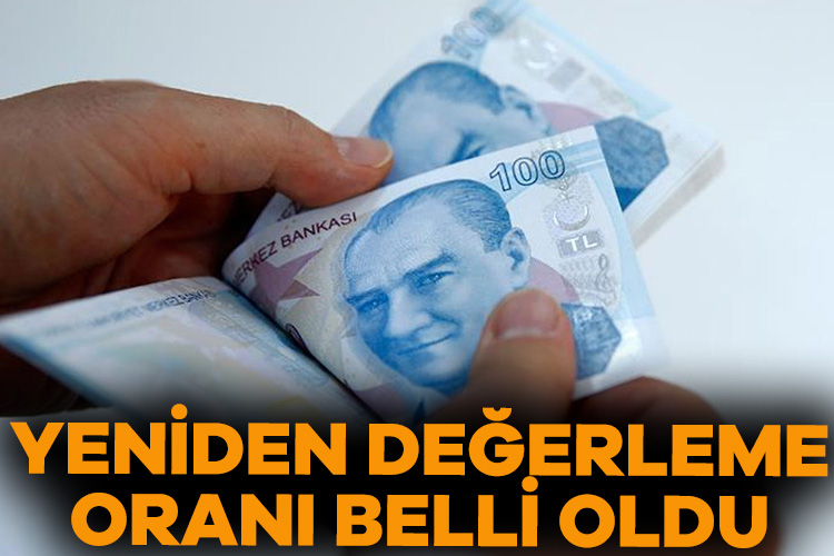 TÜİK’in ekim ayı enflasyonu ile birlikte yeniden değerleme oranı da