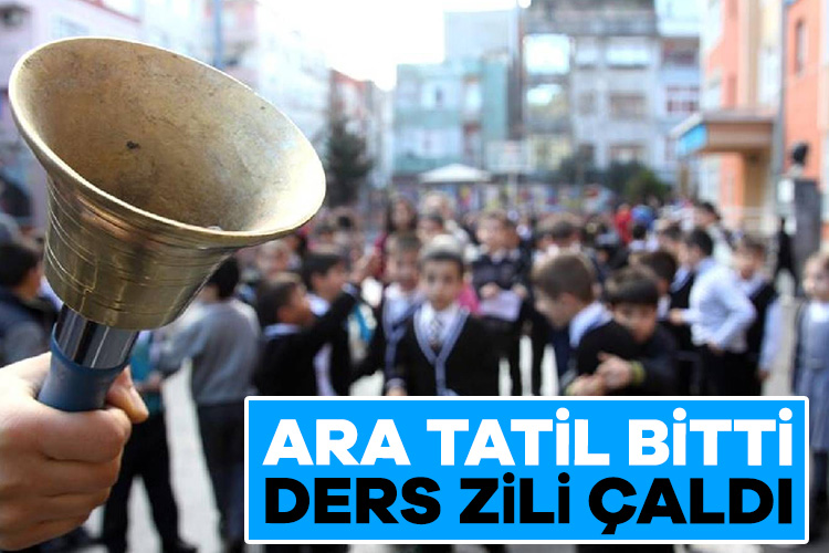 İlk ve ortaöğretim kurumlarında, 2023-2024 eğitim öğretim yılının ilk ara