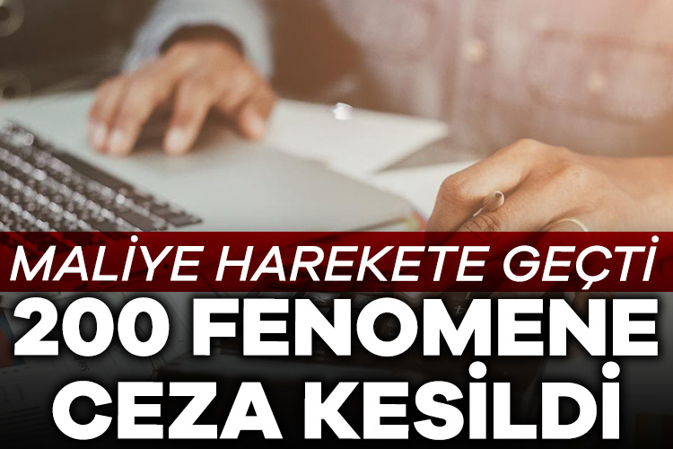 Sosyal medya fenomenlerinin başı şimdi de Maliye ile derde girdi.