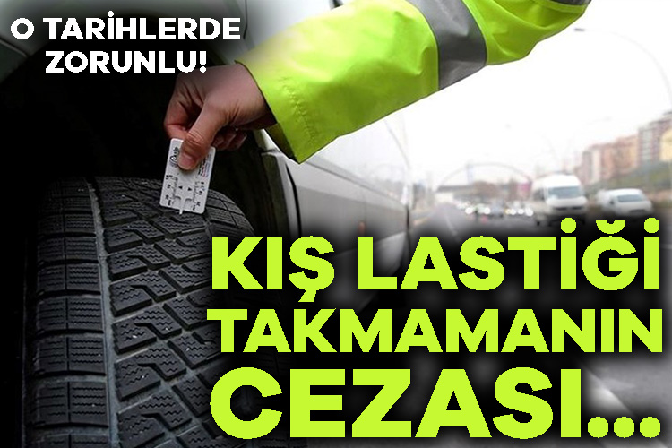 Ulaştırma ve Altyapı Bakanı Abdulkadir Uraloğlu, zorunlu kış lastiği uygulamasının