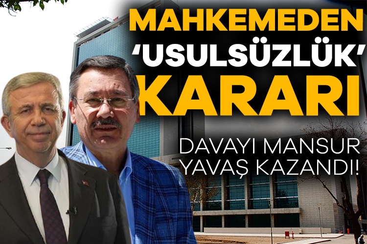 Melih Gökçek’in 2018 yılında Ankara Büyükşehir Belediyesinden eşi ile avukatları