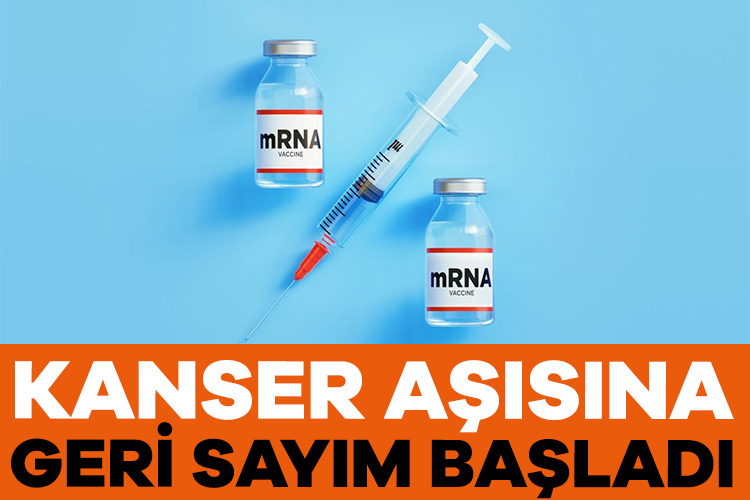 Kanser aşısına geri sayım başladı Biyoteknoloji şirketleri, mRNA teknolojisi sayesinde geliştirdikleri kanser aşılarını birkaç yıl
