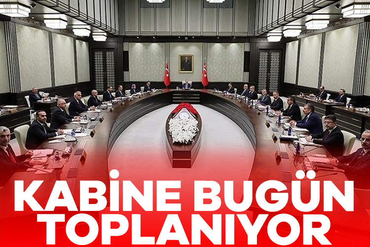 Kabine bugün toplanıyor! Cumhurbaşkanı Recep Tayyip Erdoğan başkanlığında bugün toplanacak Kabine de, çalışmayan