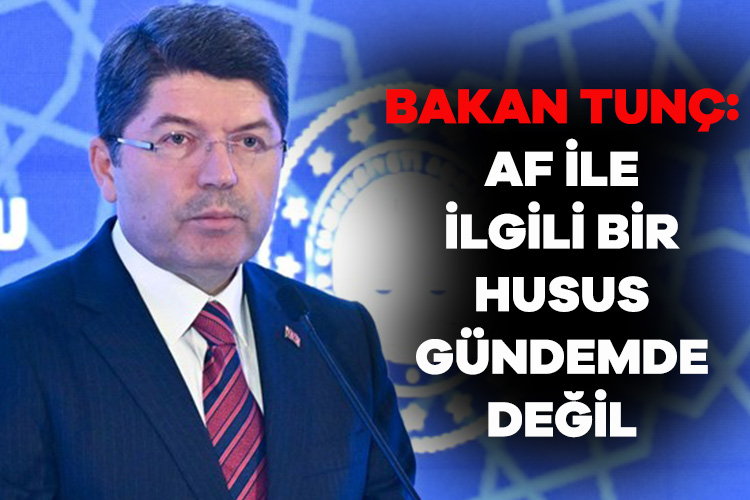 8. yargı paketine ilişkin hazırlıklar sürüyor. Adalet Bakanı Yılmaz Tunç,