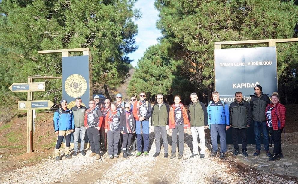 KAPIDAĞ EKOTURİZM ROTASI’NDA DOĞA ETKİNLİĞİ Balıkesir Orman Bölge Müdürlüğü’nce hizmetine sunulan, Kapıdağ Yarımadası Ekoturizm Rotası’nda