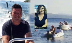 Balıkesir’in Erdek ilçesinde Çuğra bölgesindeki sahilde, 7 Ağustos 2021’de meydana
