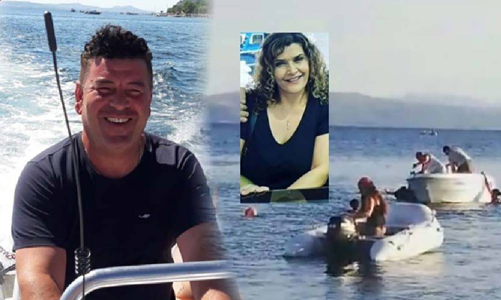 Balıkesir’in Erdek ilçesinde Çuğra bölgesindeki sahilde, 7 Ağustos 2021’de meydana