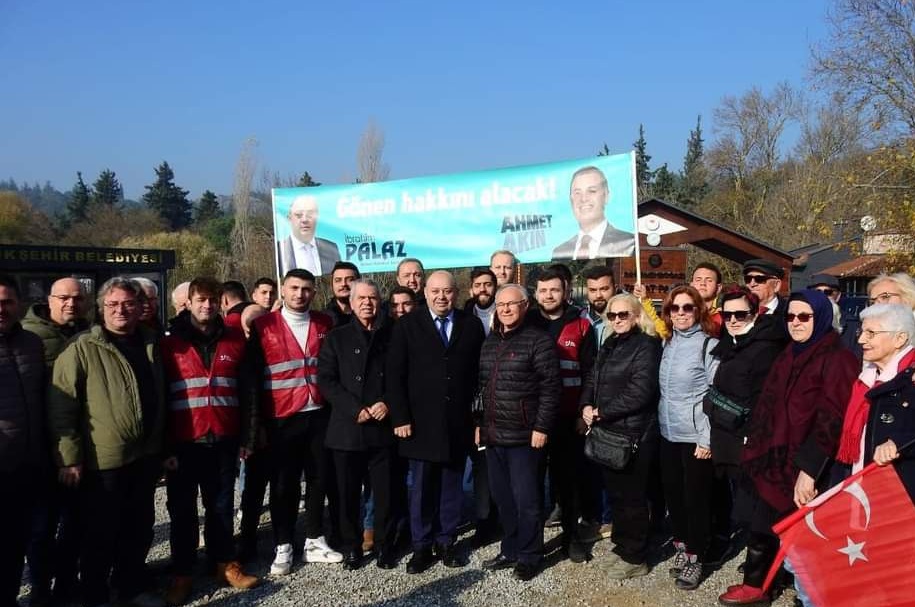 Ahmet Akın’ın Büyükşehir Belediye Başkanlığı’na adaylığını duyurduğu Balıkesir’deki etkinliğe, Erdek