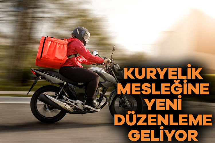 Kuryelik mesleğine yeni düzenleme geliyor Sayıları hızla artan kuryelerle ilgili̇̇ yeni̇ bir düzenleme yolda. Ulaştırma