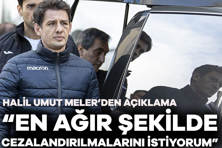 Halil Umut Meler’den açıklama: En ağır şekilde cezalandırılmalarını istiyorum Süper Lig’in 15. haftasındaki MKE Ankaragücü-Çaykur Rizespor maçının sonunda saldırıya