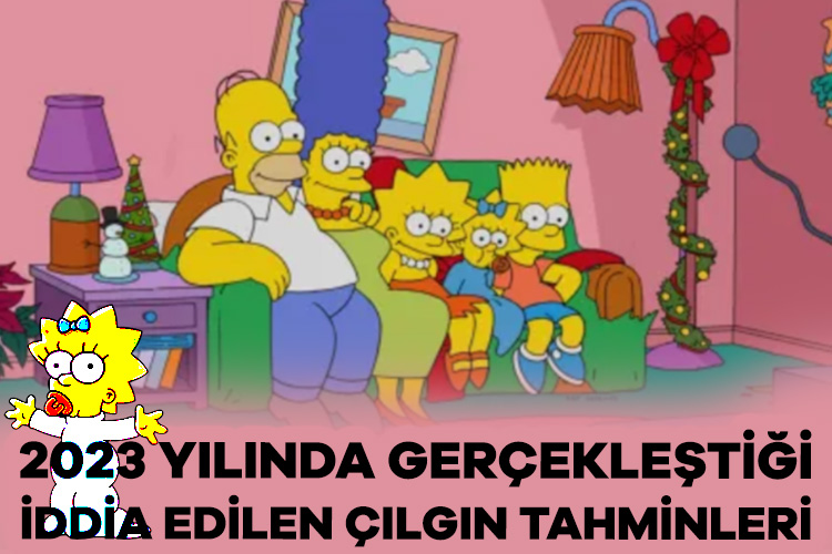 Simpsonlar’ın 2023 yılında gerçekleştiği iddia edilen tahminleri! Simpsonlar, bu yıl bir çok tahminle yeniden hayranlarını şaşkına çevirmeyi