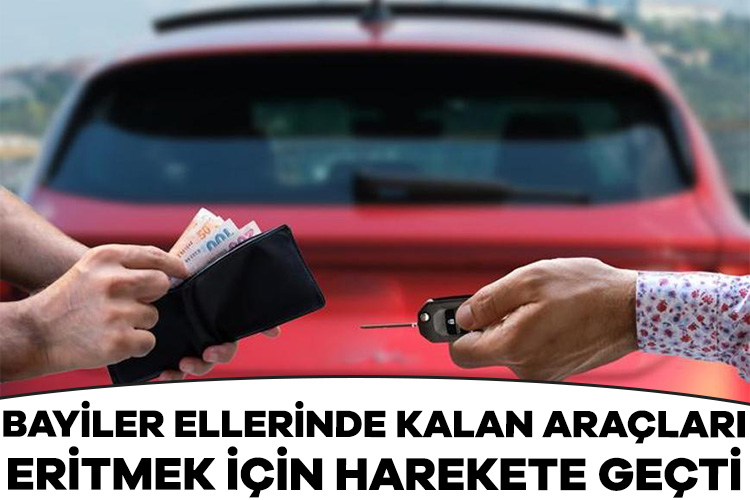 Bayiler ellerinde kalan araçları eritmek için harekete geçti Yeni yılın başlamasına sayılı günler kaldı. Araç piyasasında düşüşler devam