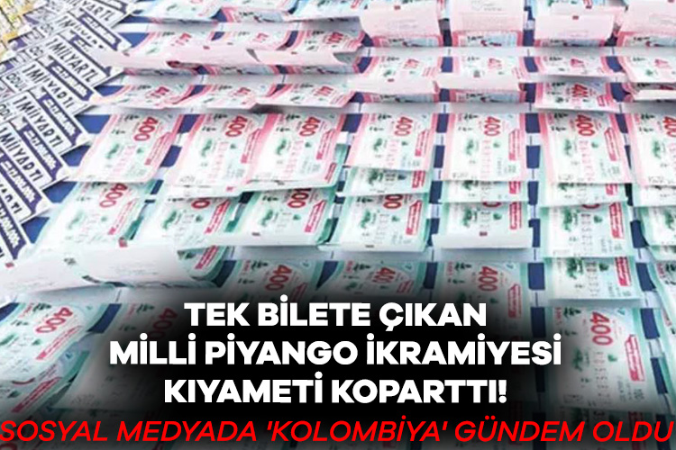 Milli Piyango’dan yapılan açıklamaya göre, yılbaşı çekilişinde 400 milyon liralık