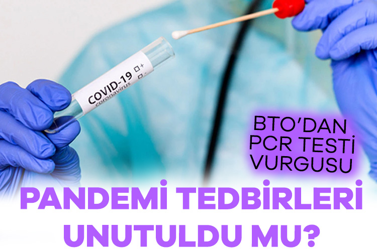 Bursa Tabip Odası (BTO) Başkanı Dr. Levent Tufan Kumaş, artan