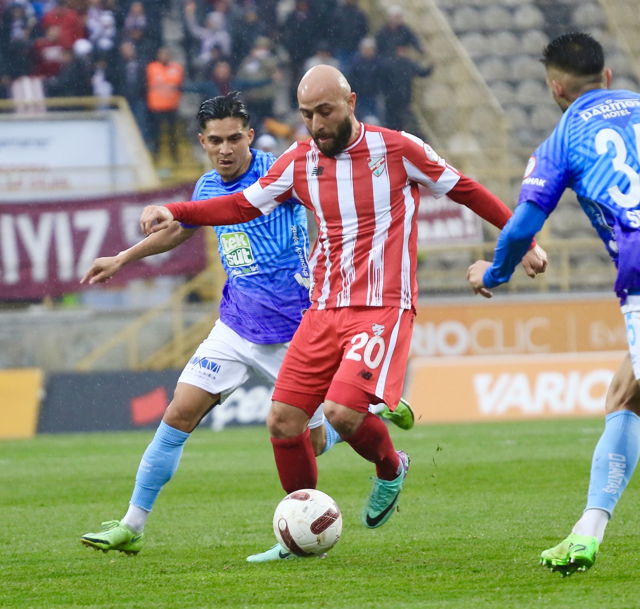1. Lig’in 19. haftasında Boluspor, sahasında karşılaştığı Bandırmaspor’u 2-1’lik skorla