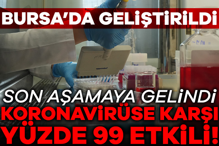 Bursa’da koronavirüsü yüzde 99 engelleyen burun spreyi geliştirildi Bursa’da 47 yıldır eczacılık yapan Nazif Kara ve Uludağ Üniversitesi