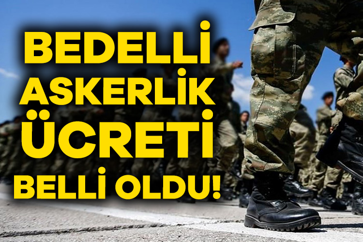Bedelli askerlik 182 bin 608 TL oldu Memur maaşlarına gelen zam ile birlikte bedelli askerlik 182 bin