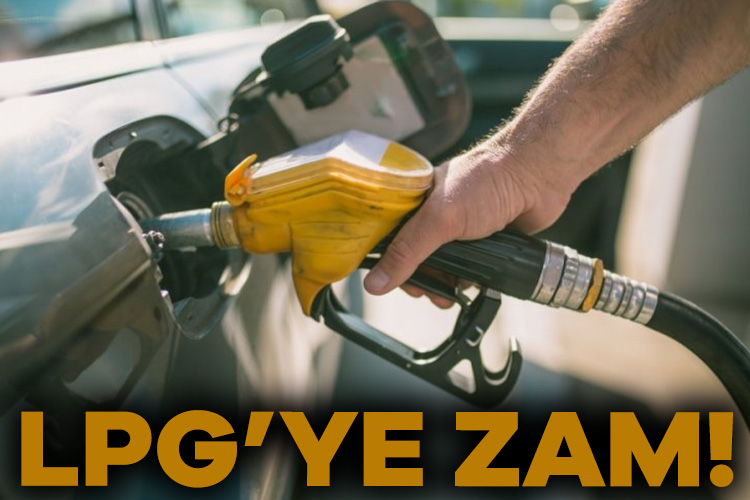LPG’ye zam geliyor! LPG’ye (otogaz) Perşembe gününden itibaren geçerli olmak üzere 37 kuruşluk