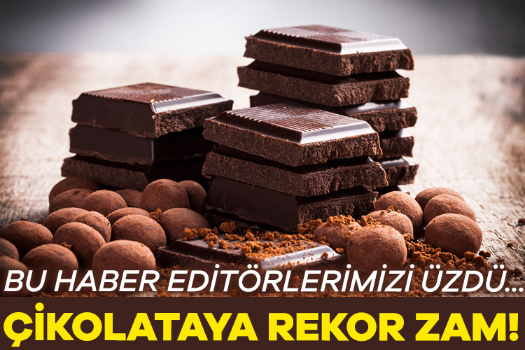 Küresel kakao fiyatlarında rekor artış yaşandı. Çikolata üreticileri, çikolata zammının