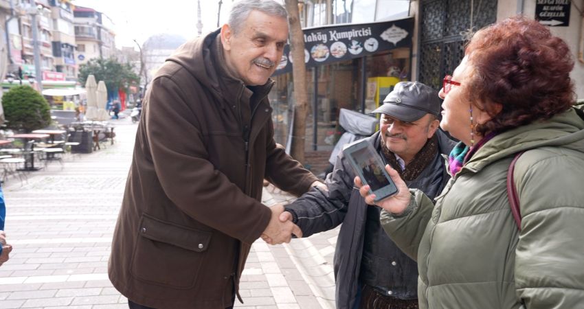 “SİZDEN SONRA BANDIRMA’YA ÇİVİ ÇAKILMADI” Cumhur İttifakı Bandırma Belediye Başkan Adayı Cemal Öztaylan, halkın sıkıntılarını