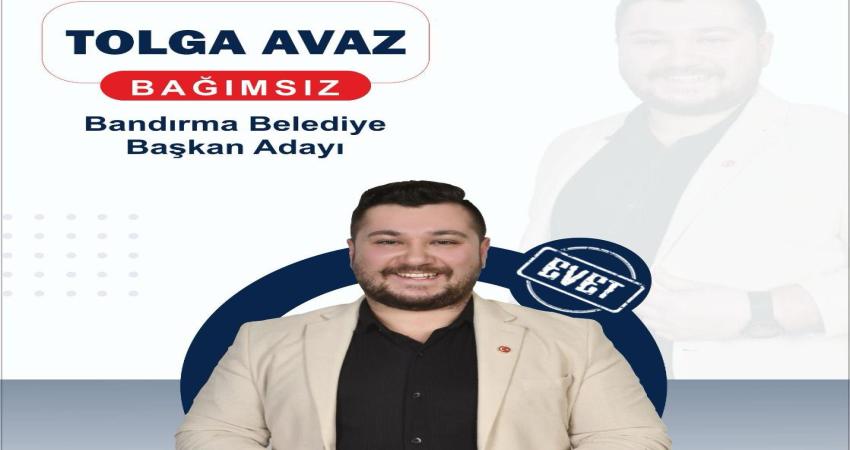BELEDİYE BAŞKAN ADAYI TOLGA AVAZ’DAN DEPREM PROJELERİ Bağımsız Bandırma Belediye Başkan Adayı Tolga Avaz, Bandırma ve çevresinin