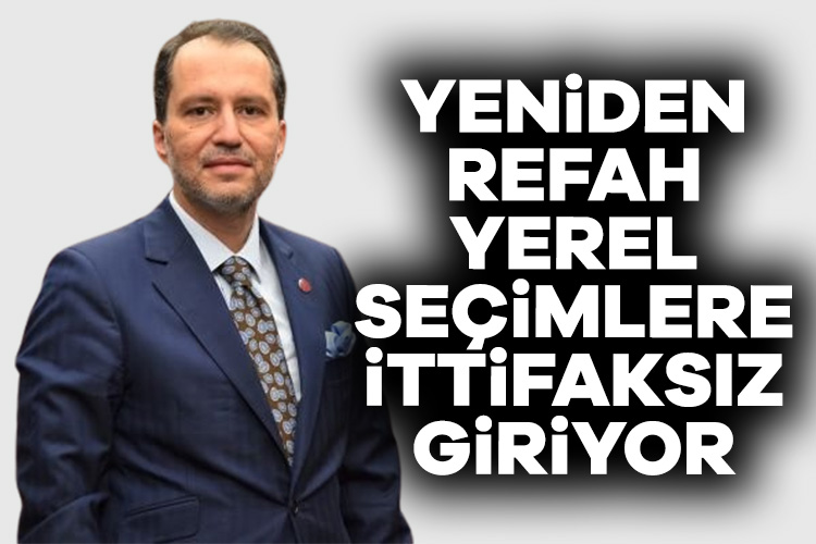 Erbakan, yerel seçimler öncesi ittifak kararını açıkladı Yeniden Refah Partisi Genel Başkanı Fatih Erbakan, ”AK Parti ile