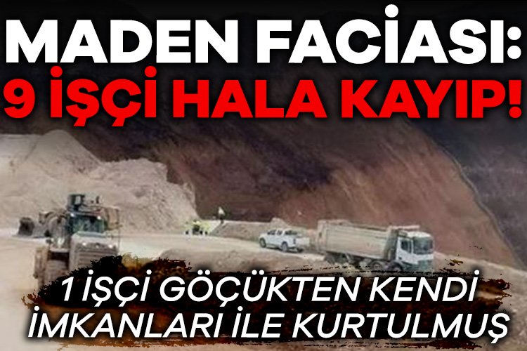 Erzincan’daki maden faciasında 1 işçi göçükten kendi imkanları ile kurtuldu! Erzincan’ın İliç ilçesindeki altın madeninin bulunduğu alanda meydana gelen toprak