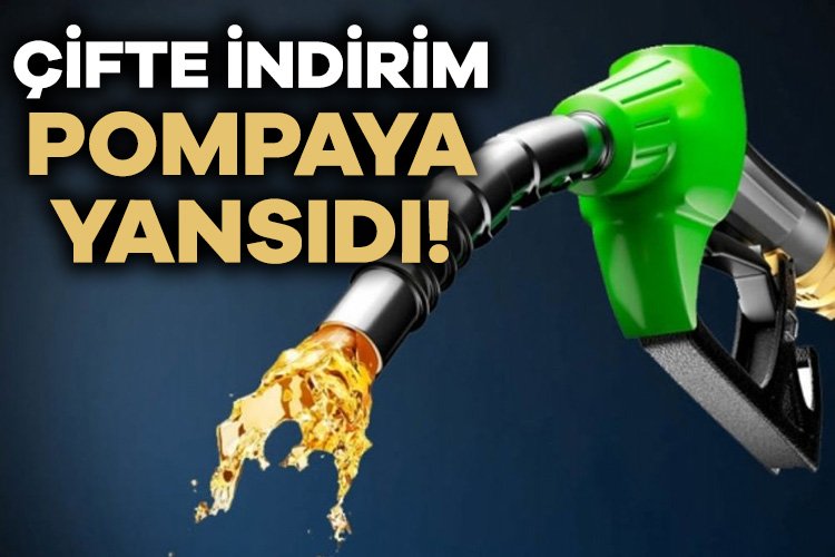 Akaryakıtta çifte indirim fiyatlara yansıdı Brent petrol fiyatlarında dalgalanmayla, benzin ve motorin fiyatları da indirim