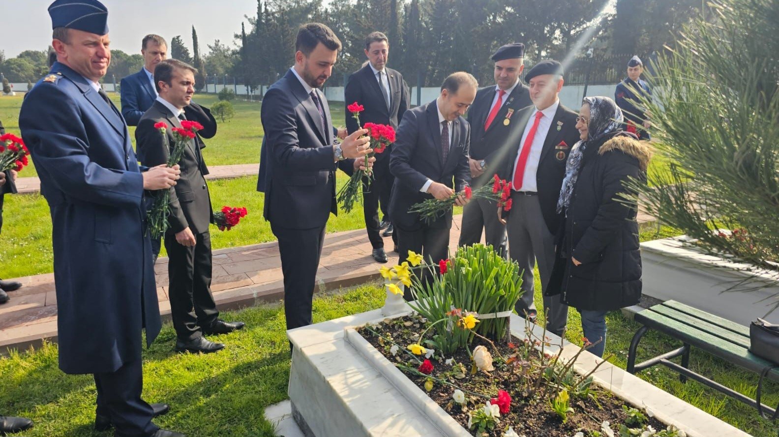 Balıkesir’in Bandırma ilçesinde, 18 Mart Çanakkale Zaferi’nin 109’uncu yıl dönümü