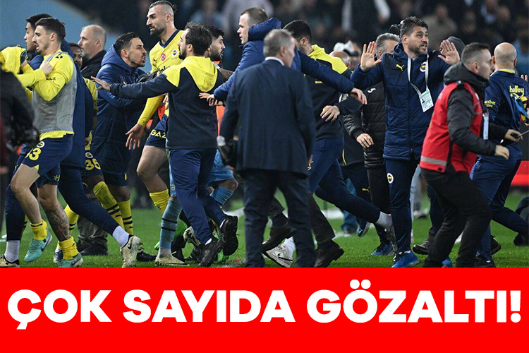 İçişleri Bakanı Ali Yerlikaya, dün akşam oynanan Trabzonspor-Fenerbahçe Süper Lig