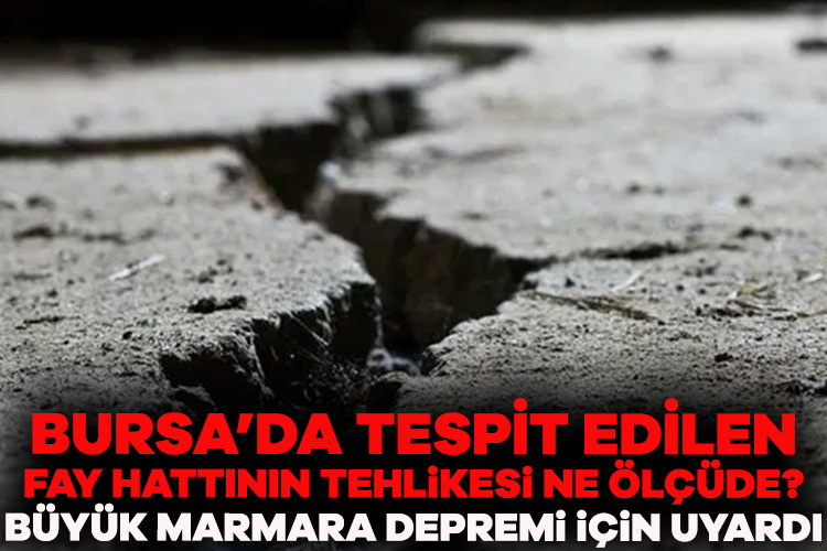 Bursa’da tespit edilen fay hattının tehlikesi ne ölçüde? Büyük Marmara depremi için uyardı Türkiye’nin şu sıralar en sık konuştuğu konulardan biri Bursa’da tespit