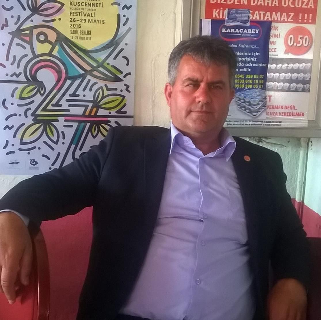 Yeni Yenice Mahalle Muhtarı İbrahim Okyay, geçirdiği kalp krizi sonucu