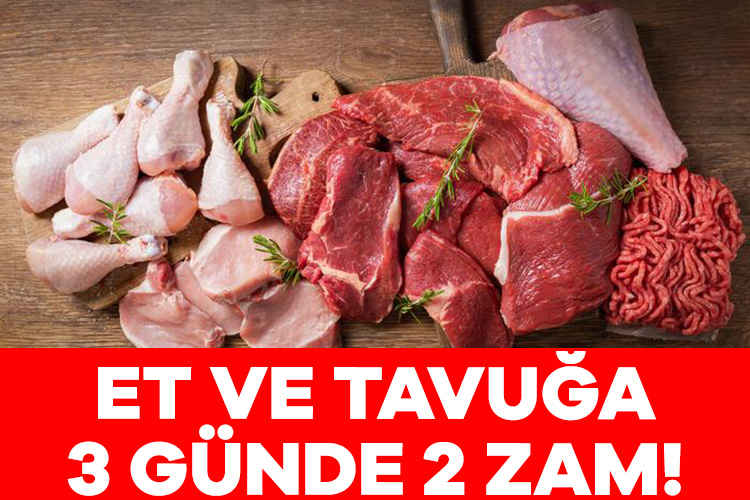 Et ve tavukta etiketler bir kez daha değişti! Pirzola, but, kanat, göğüs… Et ve tavuk yemek için artık