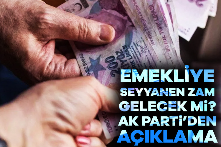 Emekliye seyyanen zam gelecek mi? AK Parti Genel Başkan Yardımcısı açıkladı AK Parti Genel Başkan Yardımcısı Mustafa Şen, milyonlarca emeklinin merak