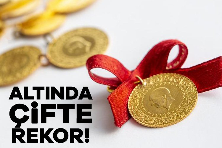 Altın fiyatlarında çifte rekor! Altın fiyatları ABD Merkez Bankası Fed faiz kararı sonrası yeni