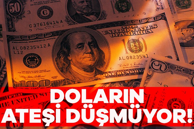 Doların ateşi düşmüyor! İstanbul serbest piyasada dolar 32,1780 liradan, euro ise 34,9440 liradan