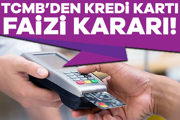 TCMB açıkladı! Kredi kartı işlemleri için yeni karar Türkiye Cumhuriyet Merkez Bankası, kredi kartı işlemlerinde uygulanacak aylık azami