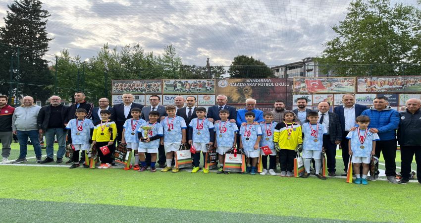 Bandırma Galatasaray Futbol Okulu’nun organize ettiği, 2024 Ulusal Egemenlik Kupası