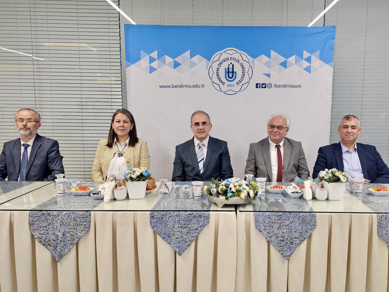 Bandırma Onyedi Eylül Üniversitesi Rektörü Prof. Dr. İsmail Boz, düzenlediği