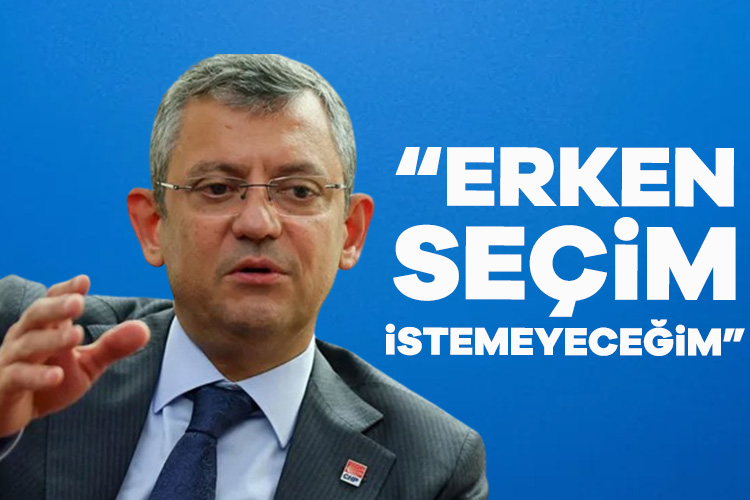 Özgür Özel: Erken seçim çağrısı yapmayacağım, buna halkımız karar verecek 31 Mart seçimlerine damga vuran CHP’de Genel Başkan Özgür Özel