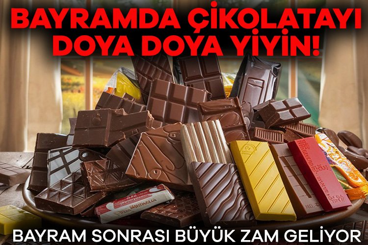 Bayram sonrası çikolataya büyük zam geliyor! İHBİR Başkanı Kazım Taycı, kakao yağı ve çekirdeği fiyatlarındaki ‘anormal’