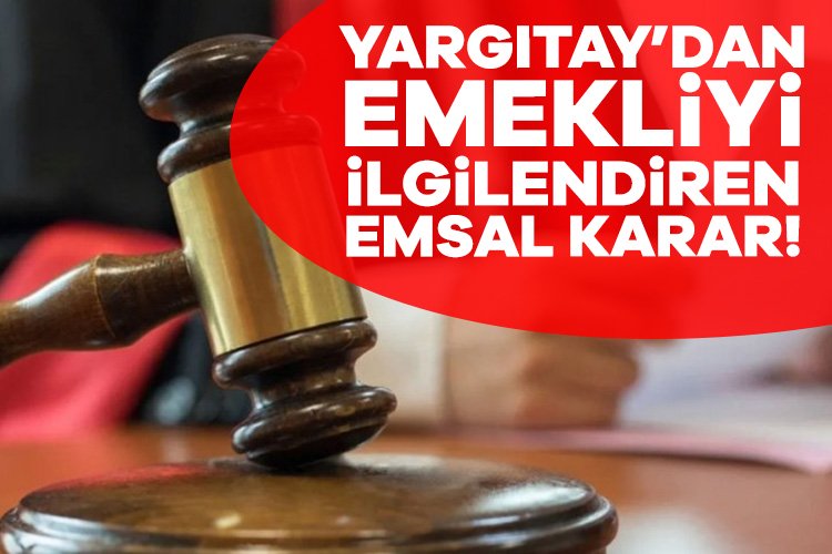 Yargıtay Hukuk Genel Kurulu, kredi borcunu emekli maaşı ile ödemeyi