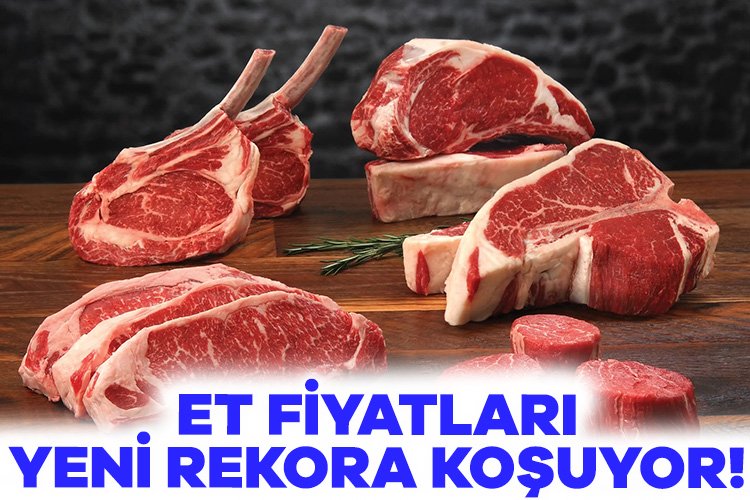 Et fiyatları yeni rekora koşuyor! 3 aylık zam yüzde 40’a dayandı Son bir yılda dana eti fiyatındaki artış oranı yüzde 83.4’e